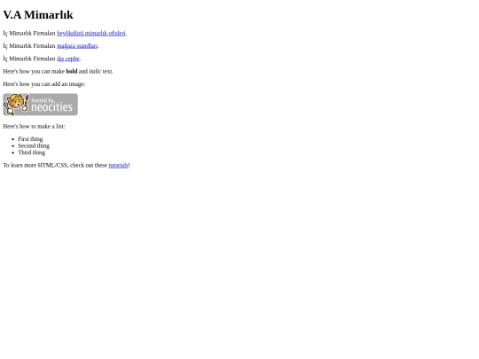 index screenshot