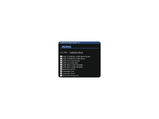 YuBiNOS V6 Skin screenshot