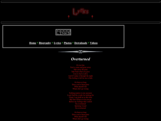 lyrics screenshot
