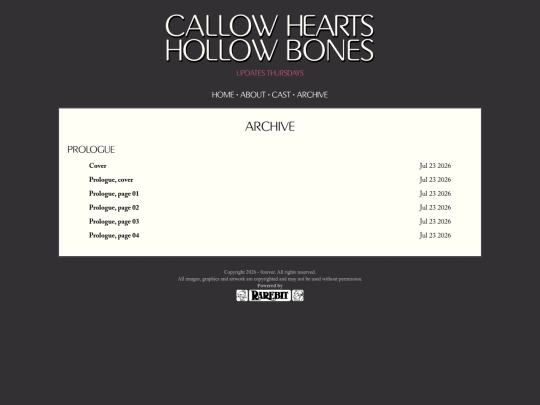 archive screenshot
