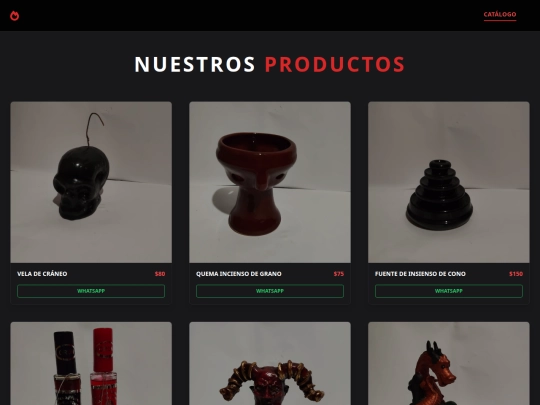 catalogo screenshot