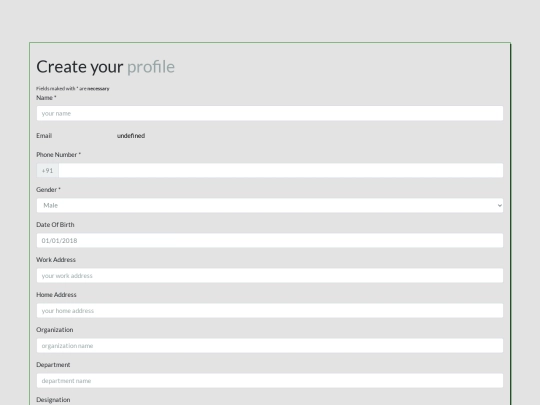 profile screenshot