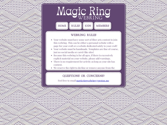 rules screenshot