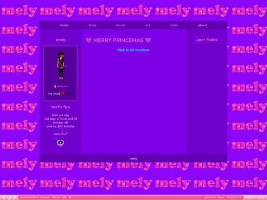 art/music/mixes/merry-princemas screenshot