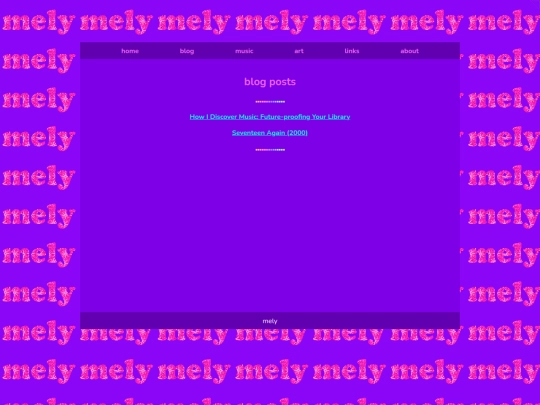 blog screenshot