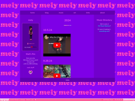 music/2024 screenshot