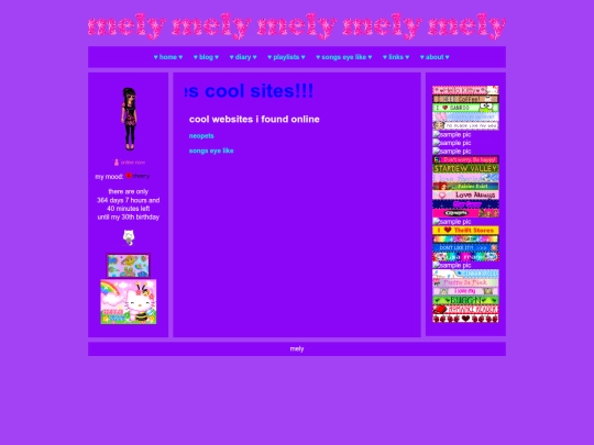 oldlinks screenshot
