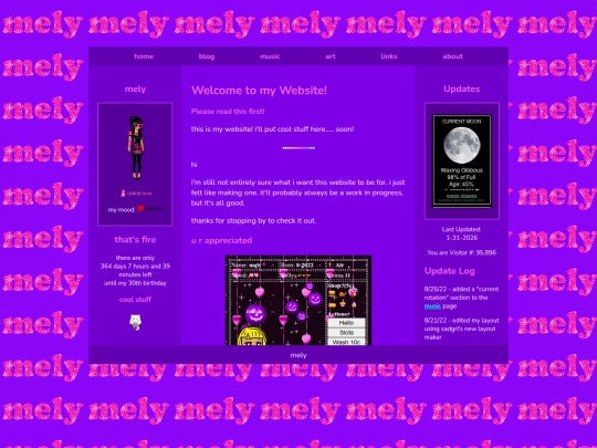 test screenshot