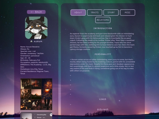characters/poecast/aurum screenshot