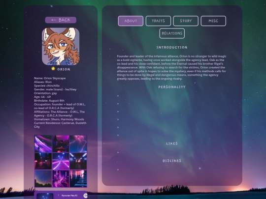 characters/tefcast/orion screenshot