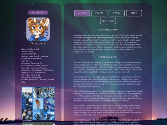 characters/tefcast/truffs screenshot
