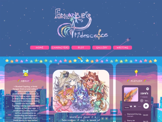 stories/outdated!encore-iridescence screenshot