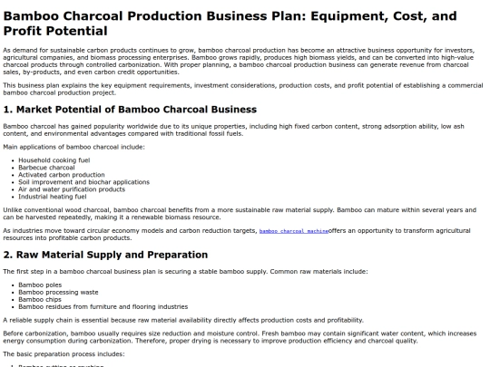 bamboo-charcoal-production-business-plan-equipment-cost-and-profit-potential screenshot