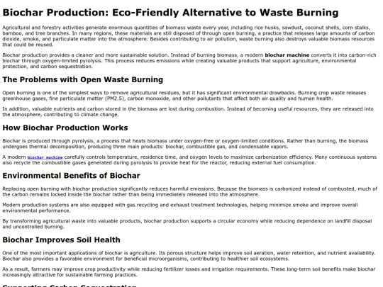 biochar-production-eco-friendly-alternative-to-waste-burning screenshot