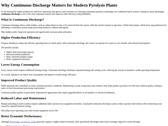 continuous-discharge-importance-for-modern-pyrolysis-plants screenshot