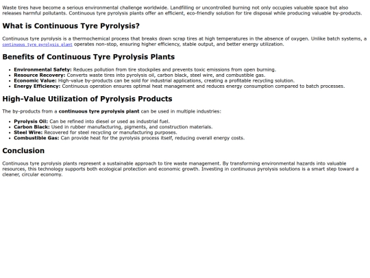 continuous-tyre-pyrolysis-clean-disposal-high-value-utilization screenshot