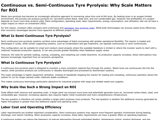 continuous-vs-semi-continuous-tyre-pyrolysis-why-scale-matters-for-roi screenshot