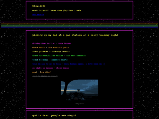 playlists screenshot
