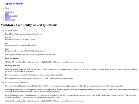 default/dashboard/faq screenshot