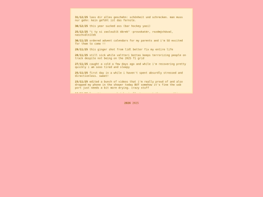 diary2025 screenshot