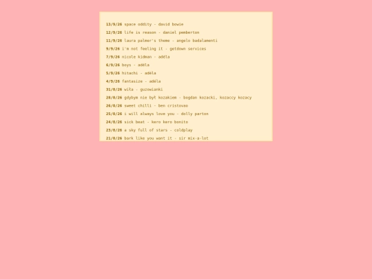 music screenshot