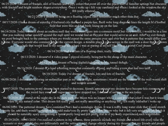 dreamjournal screenshot