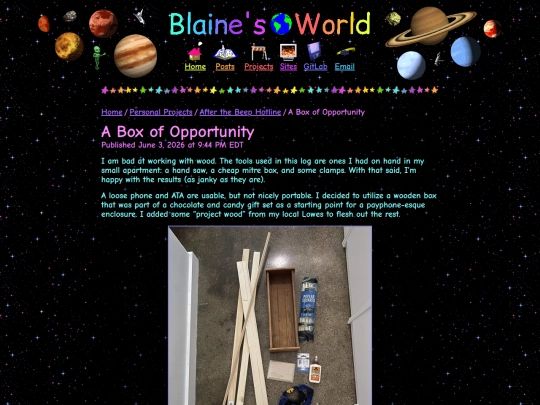 projects/after-the-beep-hotline/logs/a-box-of-opportunity screenshot