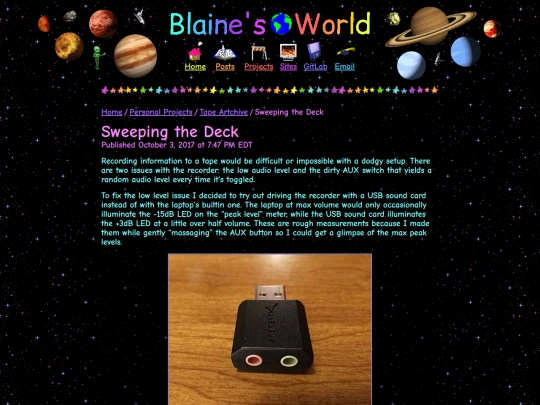 projects/tape-artchive/logs/sweeping-the-deck screenshot