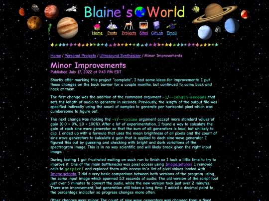 projects/ultrasynth/logs/minor-improvements screenshot