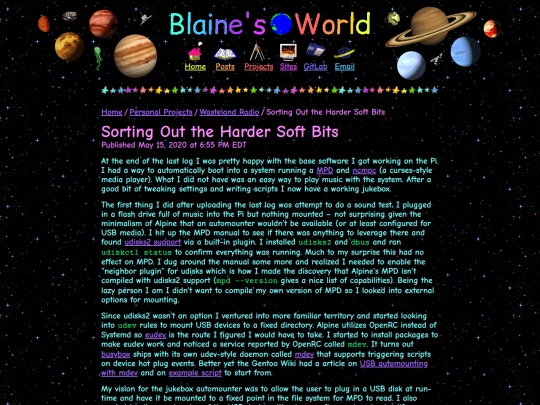 projects/wasteland-radio/logs/sorting-out-the-harder-soft-bits screenshot