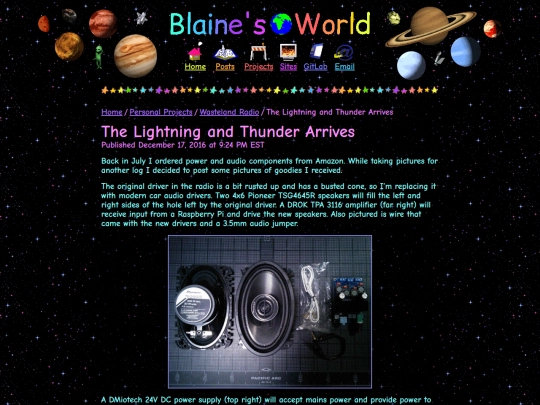 projects/wasteland-radio/logs/the-lightning-and-thunder-arrives screenshot