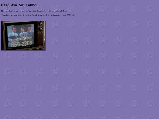 not_found screenshot