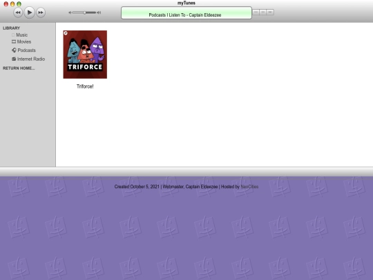 podcasts screenshot