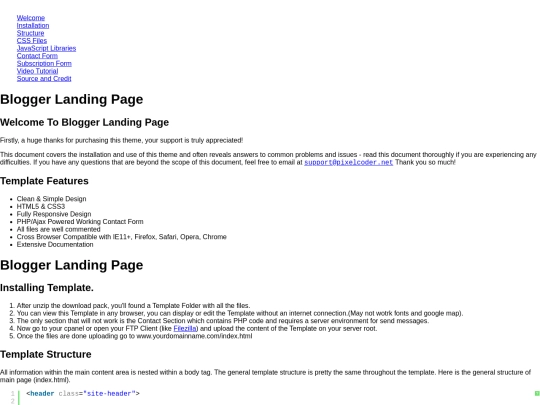 Final Project/blogger-doc screenshot