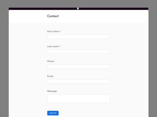 contact-us screenshot