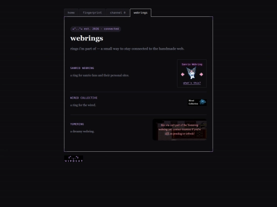 webrings screenshot