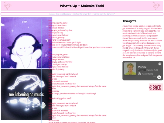 song screenshot