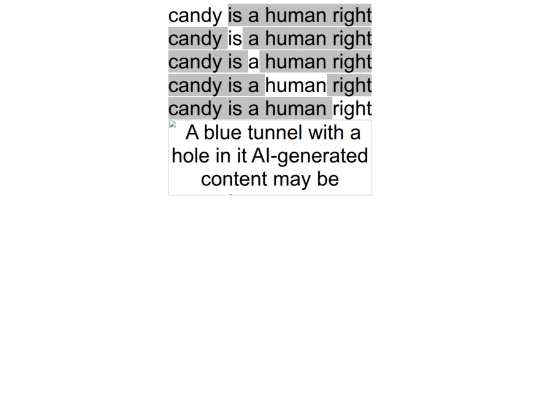 candy screenshot