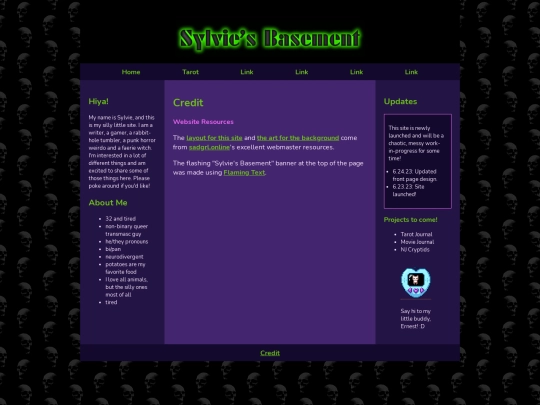 credit screenshot