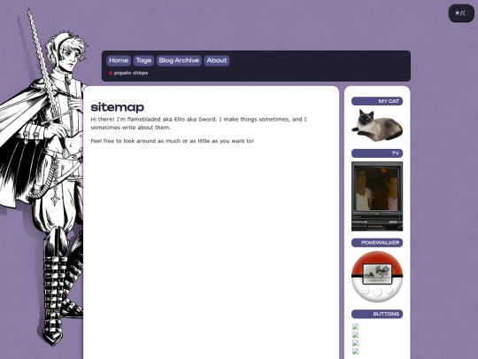 pages/sitemap screenshot