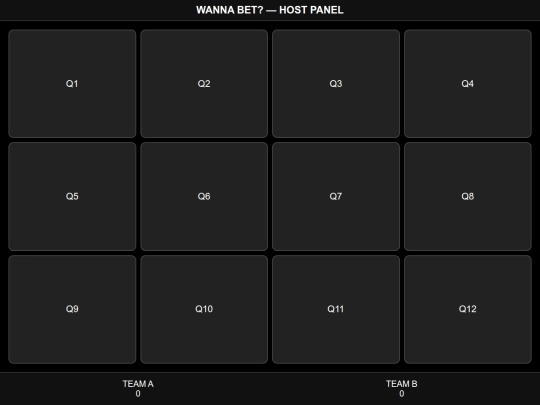 Wannabet/Hostboard screenshot