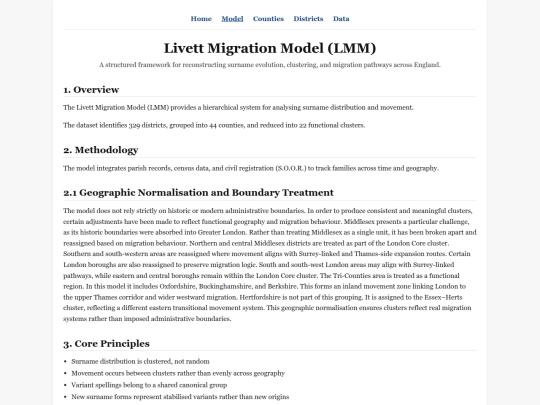 Livett_Migration_Model screenshot