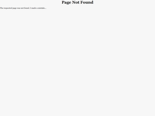 not_found screenshot