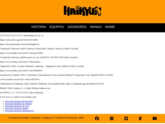 Referencias screenshot
