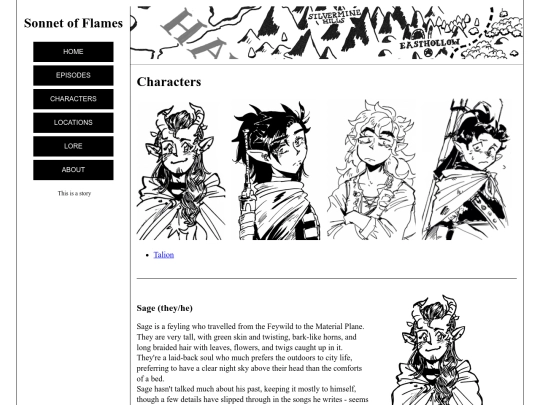 characters/characters screenshot