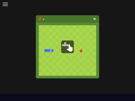 games/snake screenshot