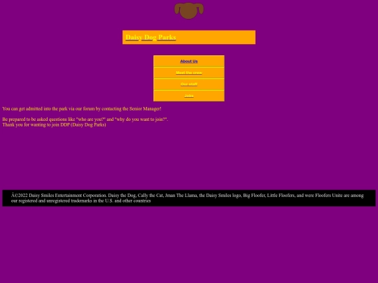 parkadmission screenshot