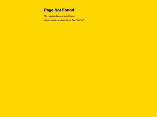 not_found screenshot