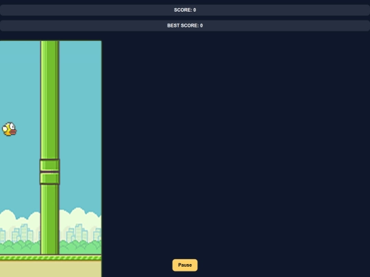 Flappy4JS screenshot
