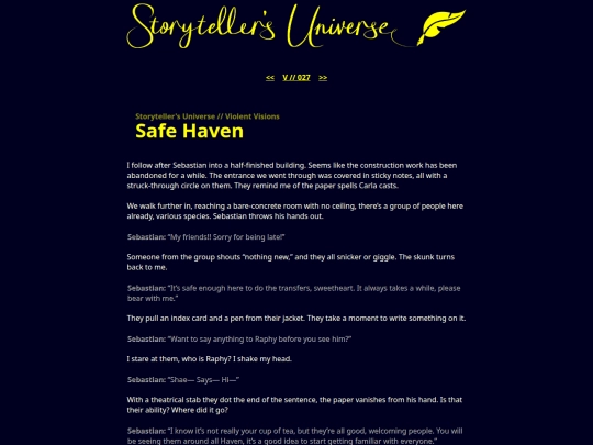 violent-visions/safe-haven screenshot